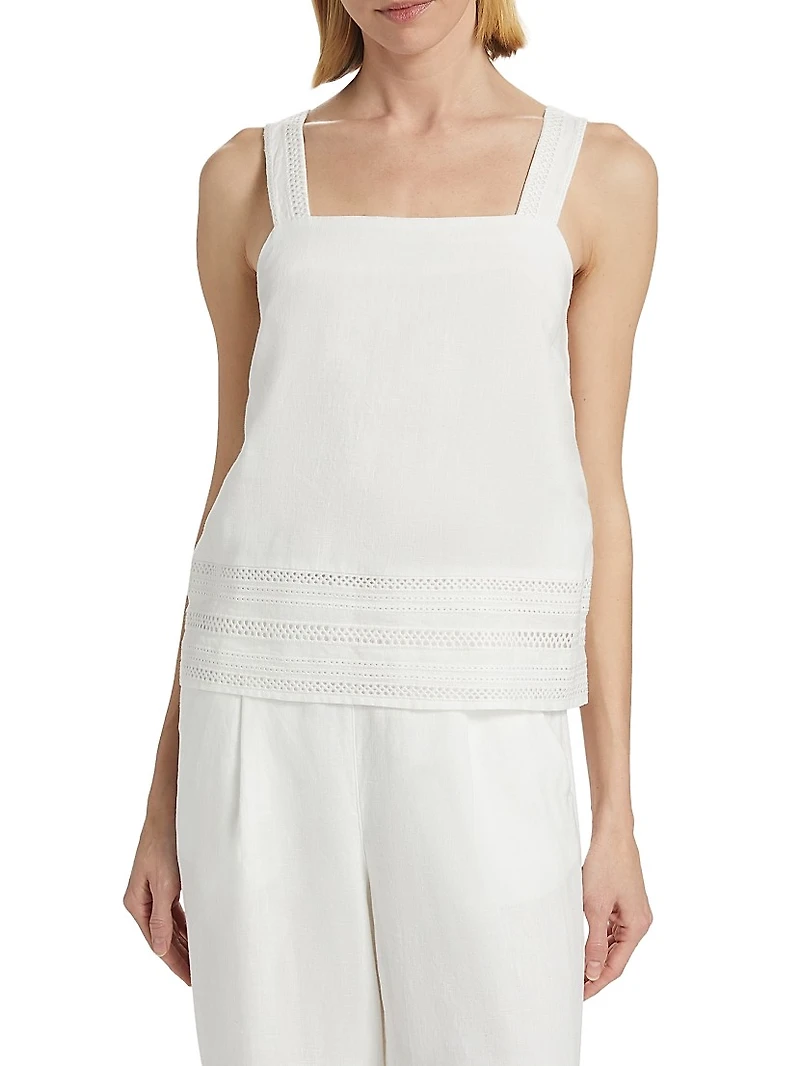 Adelle Linen Tank Top