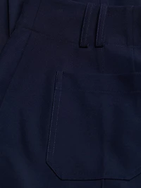 Brigid Pintuck Culotte Pants