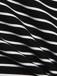 Ellie Squareneck Striped Knit Tank