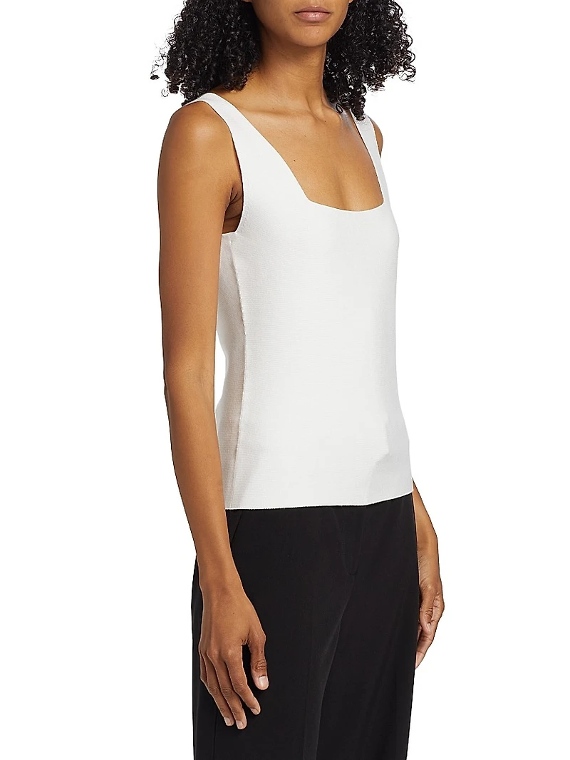 Ellie Squareneck Knit Tank