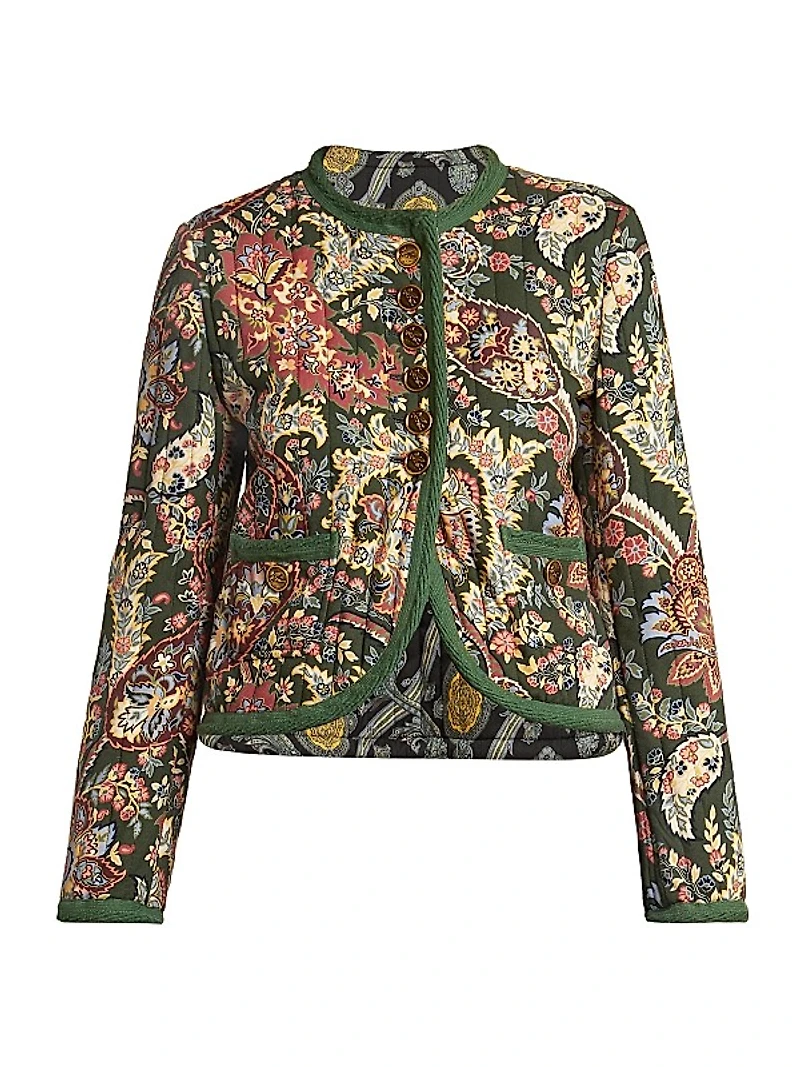 Paisley Quilted Jacket