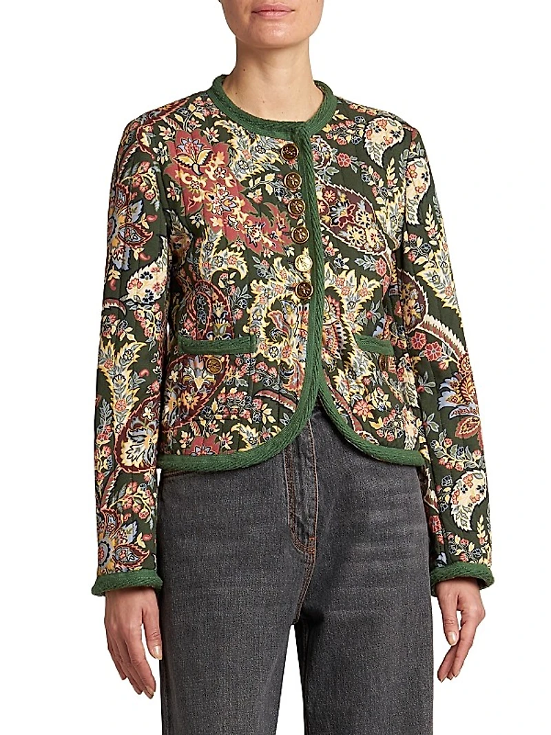 Paisley Quilted Jacket