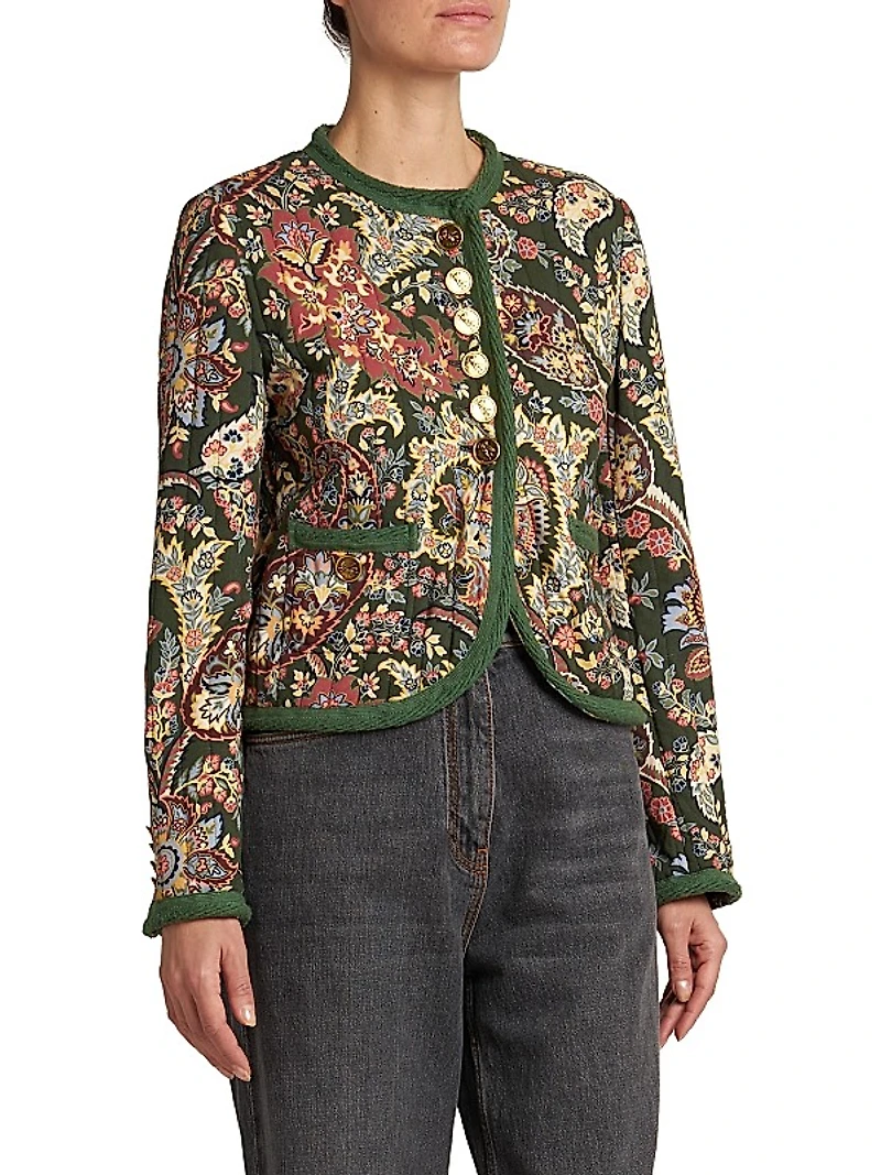 Paisley Quilted Jacket