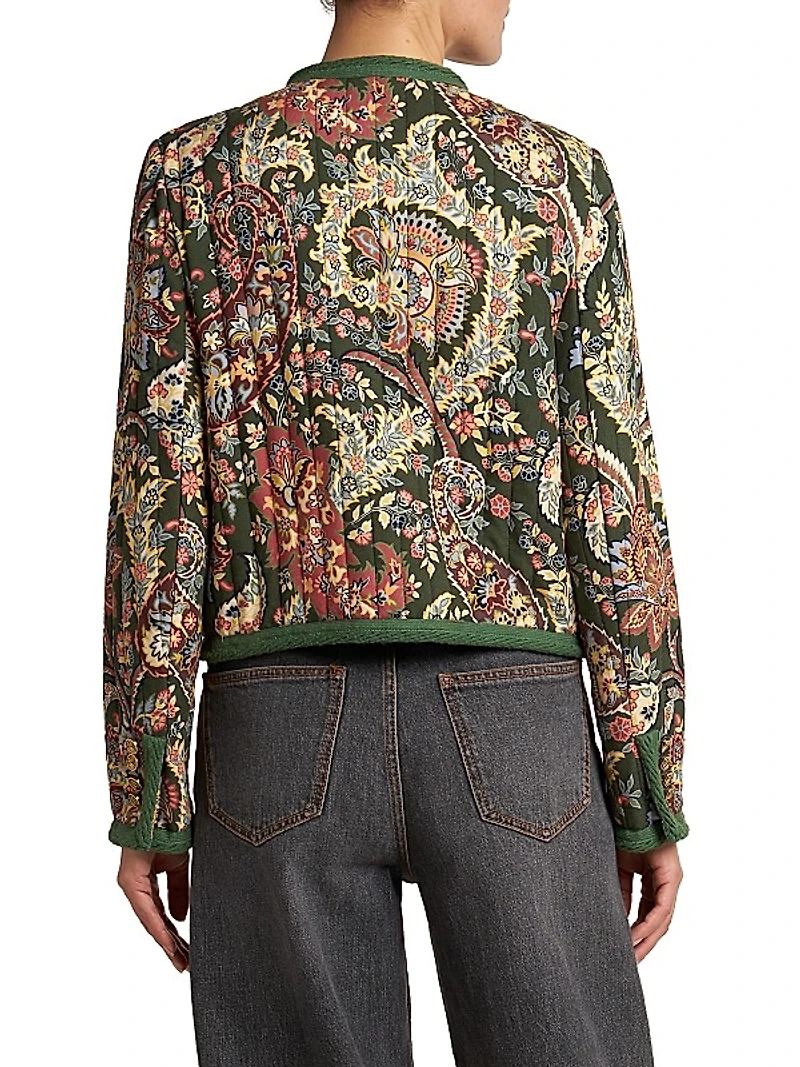 Paisley Quilted Jacket