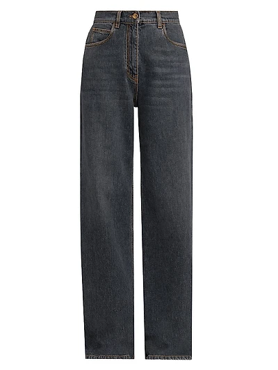 High-Rise Wide-Leg Jeans