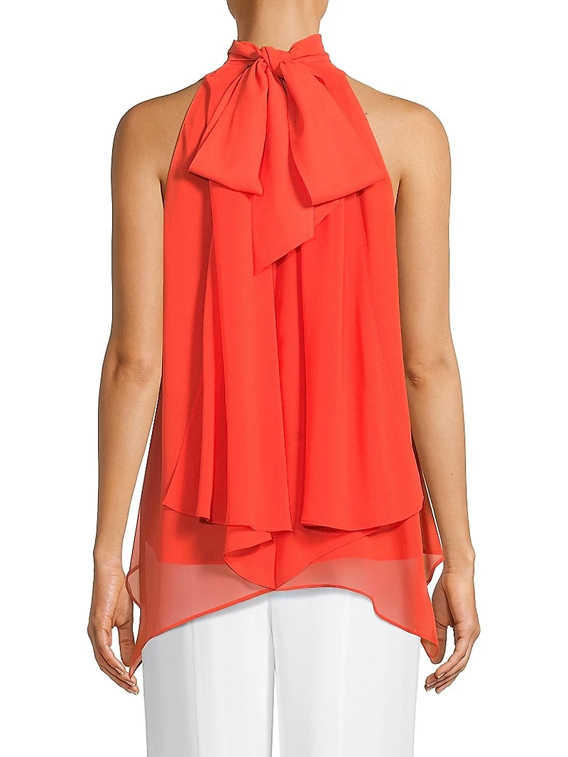 Perry Chiffon Sleeveless Blouse