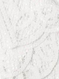 Rachael Crochet Sequin Maxi Skirt