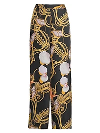 Virginia Status Shell Print Pants