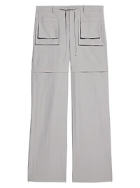 Convertible Zip Cargo Pants