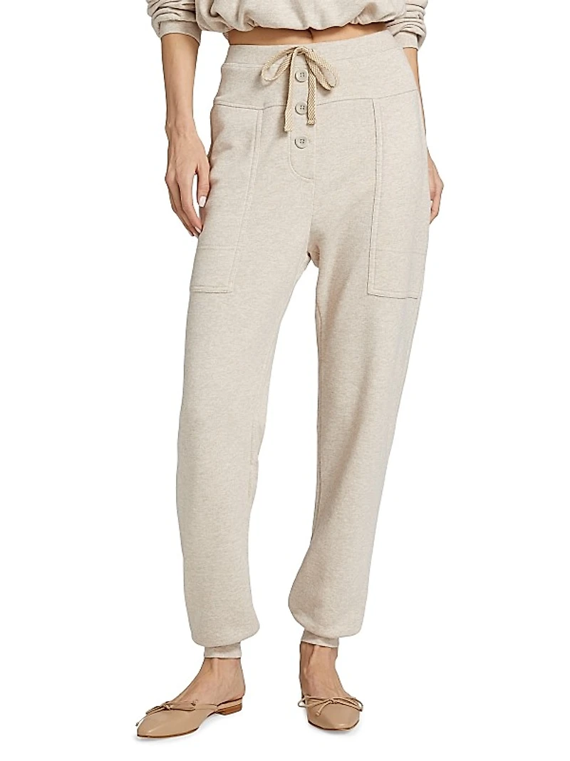 Calla Bamboo-Cotton Fleece Sweatpants