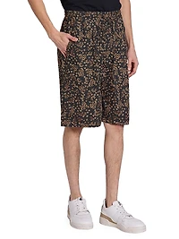 Layan Floral Drawstring Shorts
