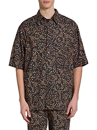 Labilio Floral Button-Front Shirt