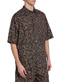 Labilio Floral Button-Front Shirt