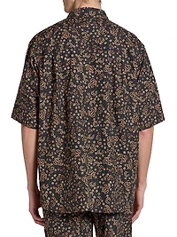Labilio Floral Button-Front Shirt