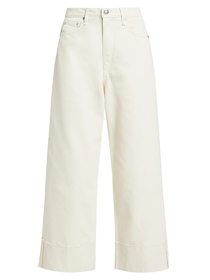 Andi High-Rise Cuffed Ankle Jeans