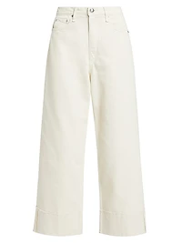 Andi High-Rise Cuffed Ankle Jeans