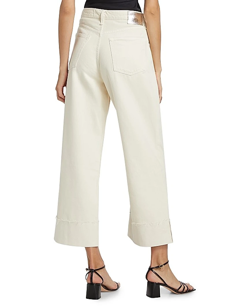 Andi High-Rise Cuffed Ankle Jeans