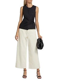 Andi High-Rise Cuffed Ankle Jeans