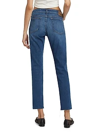 Dre Low-Rise Slim-Fit Boyfriend Jeans