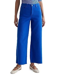 Saige Crop Wide-Leg Jeans