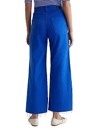 Saige Crop Wide-Leg Jeans