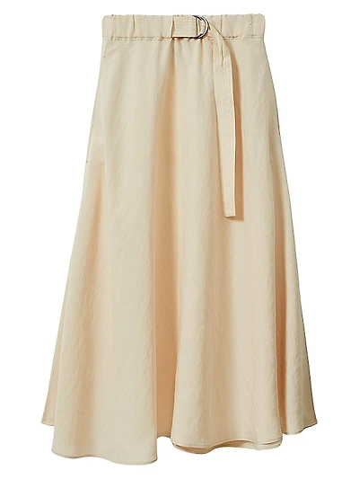 Kori Belted A-Line Skirt