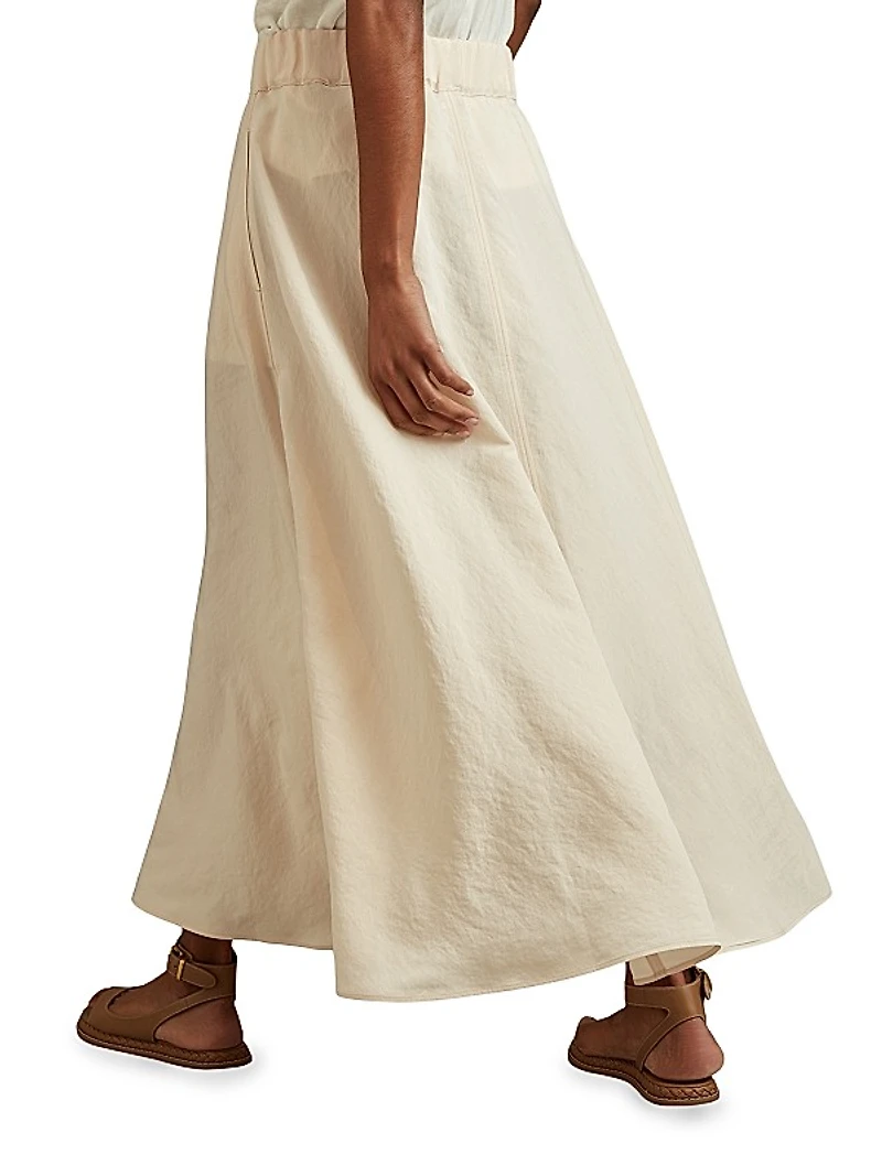 Kori Belted A-Line Skirt