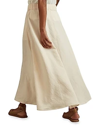 Kori Belted A-Line Skirt