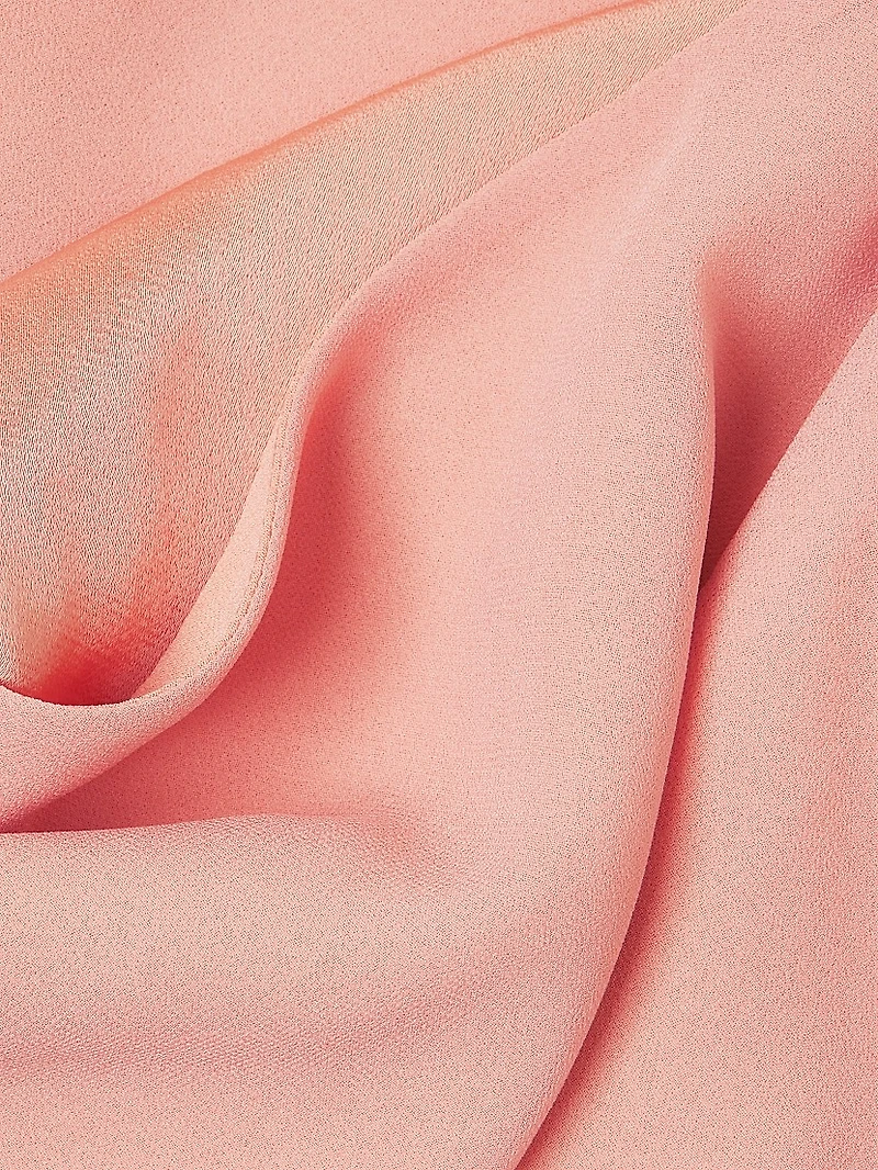 Denise Cowlneck Slip Midi-Dress