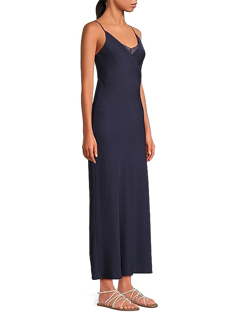 Reese Satin Slip Maxi Dress