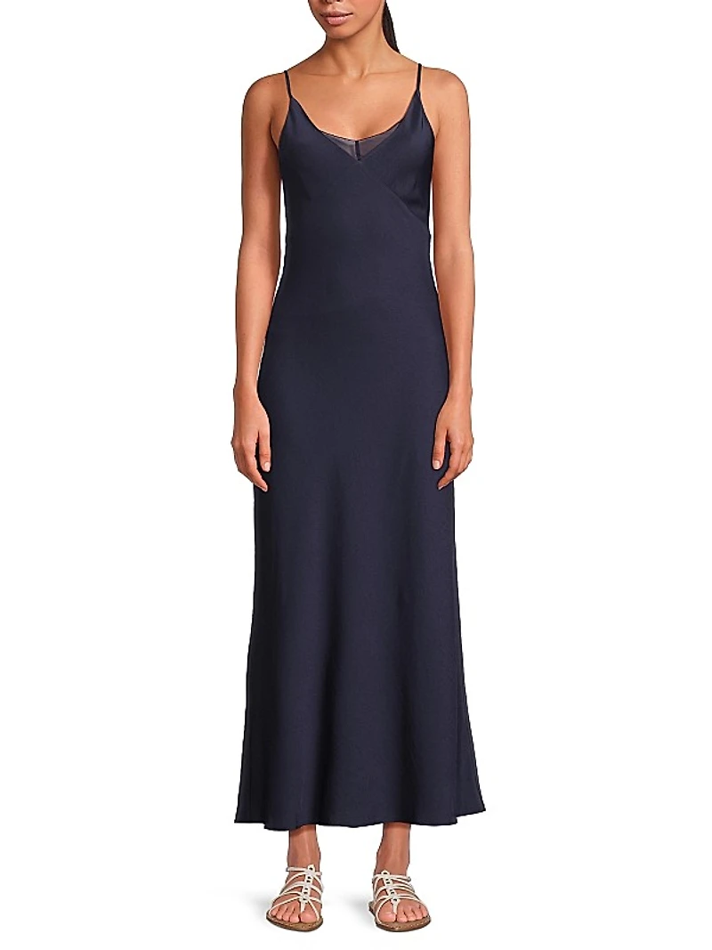 Reese Satin Slip Maxi Dress