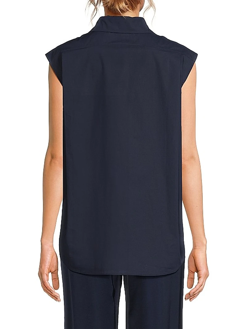 Wes Cotton Sleeveless Shirt