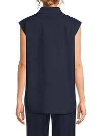 Wes Cotton Sleeveless Shirt