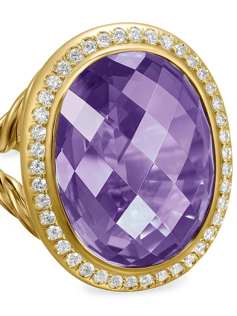 Albion Oval Ring 18K Yellow Gold