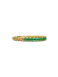 Cable Collectibles Stack Ring 18K Yellow Gold