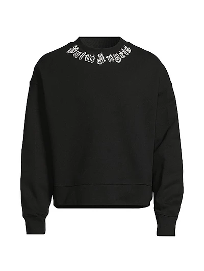 Neck Logo Crewneck Sweatshirt