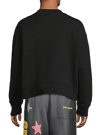 Neck Logo Crewneck Sweatshirt