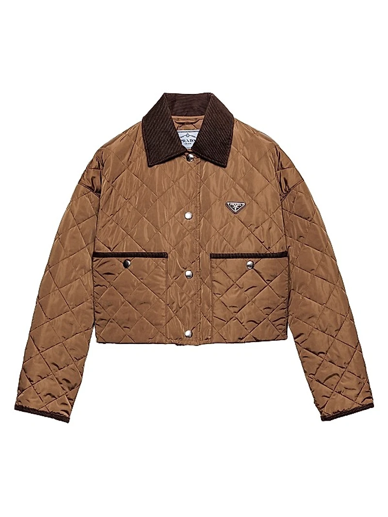 Light Re-Nylon Cropped Jacket