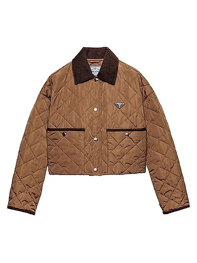 Light Re-Nylon Cropped Jacket