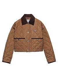 Light Re-Nylon Cropped Jacket