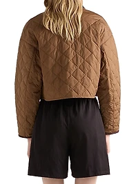 Light Re-Nylon Cropped Jacket