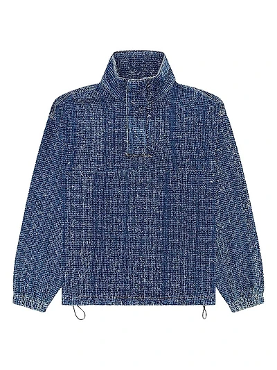 Bouclé Denim Jacket
