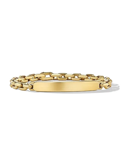 Streamline ID Bracelet 18K Yellow Gold, 6.8MM
