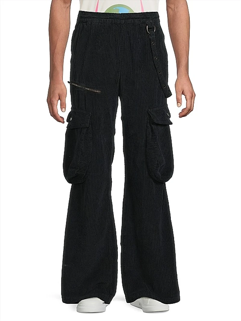 Corduroy Cargo Pants