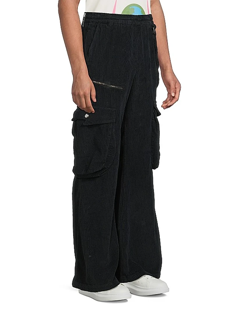Corduroy Cargo Pants