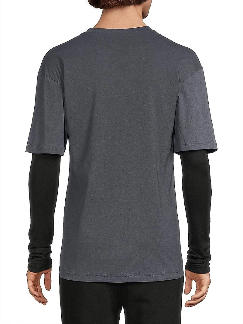Double Jersey Layer T-Shirt
