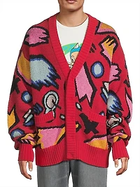 Illusion V-Neck Cardigan