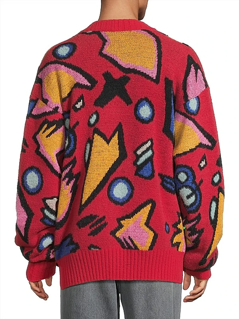 Illusion V-Neck Cardigan