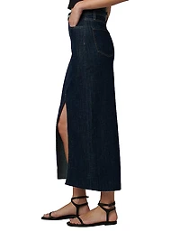 The Eva Denim Maxi Skirt