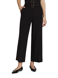 The Carla Belted Culotte Pants